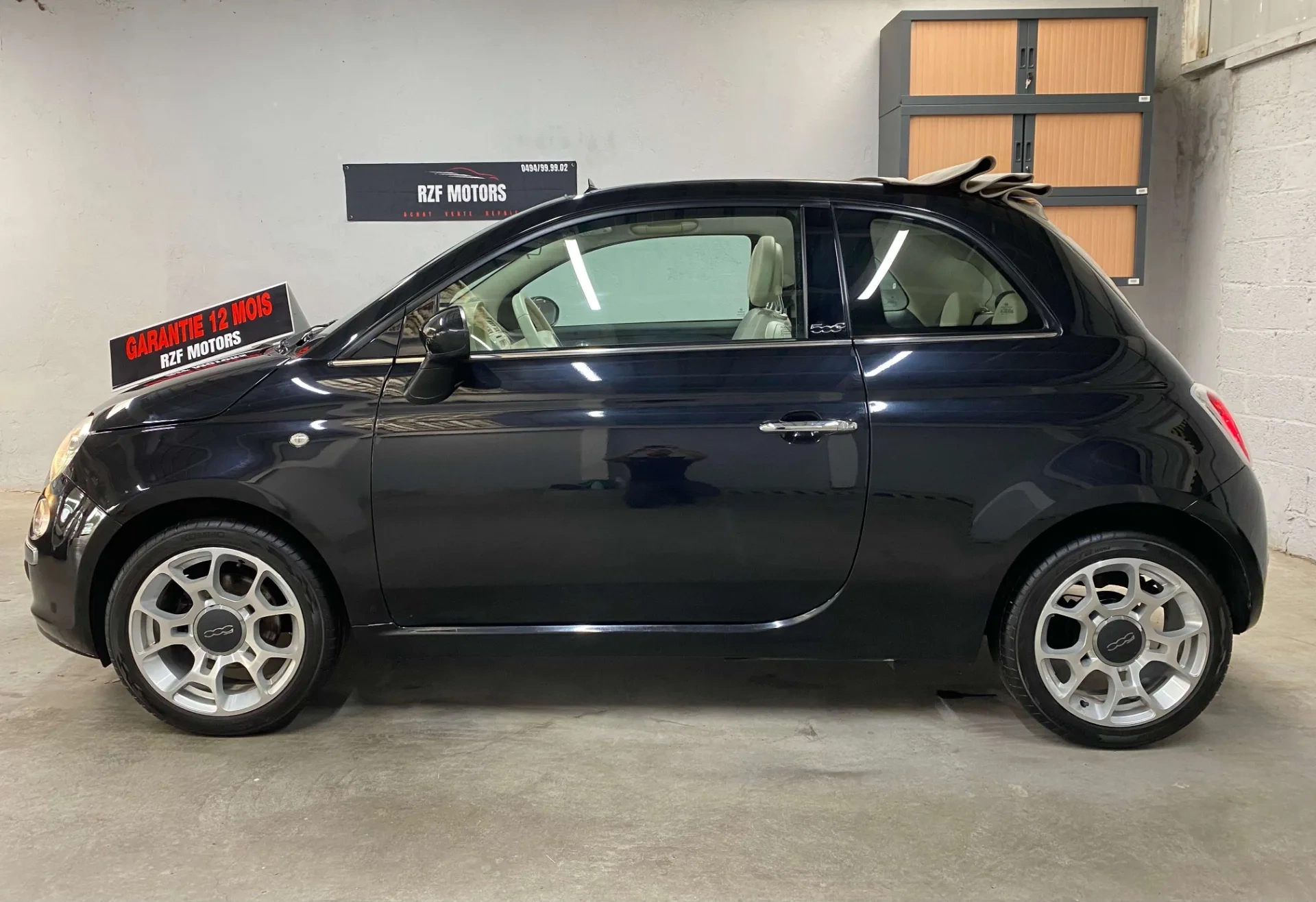 Vue 9 — Véhicule d’occasion Fiat 500 Sport 2013