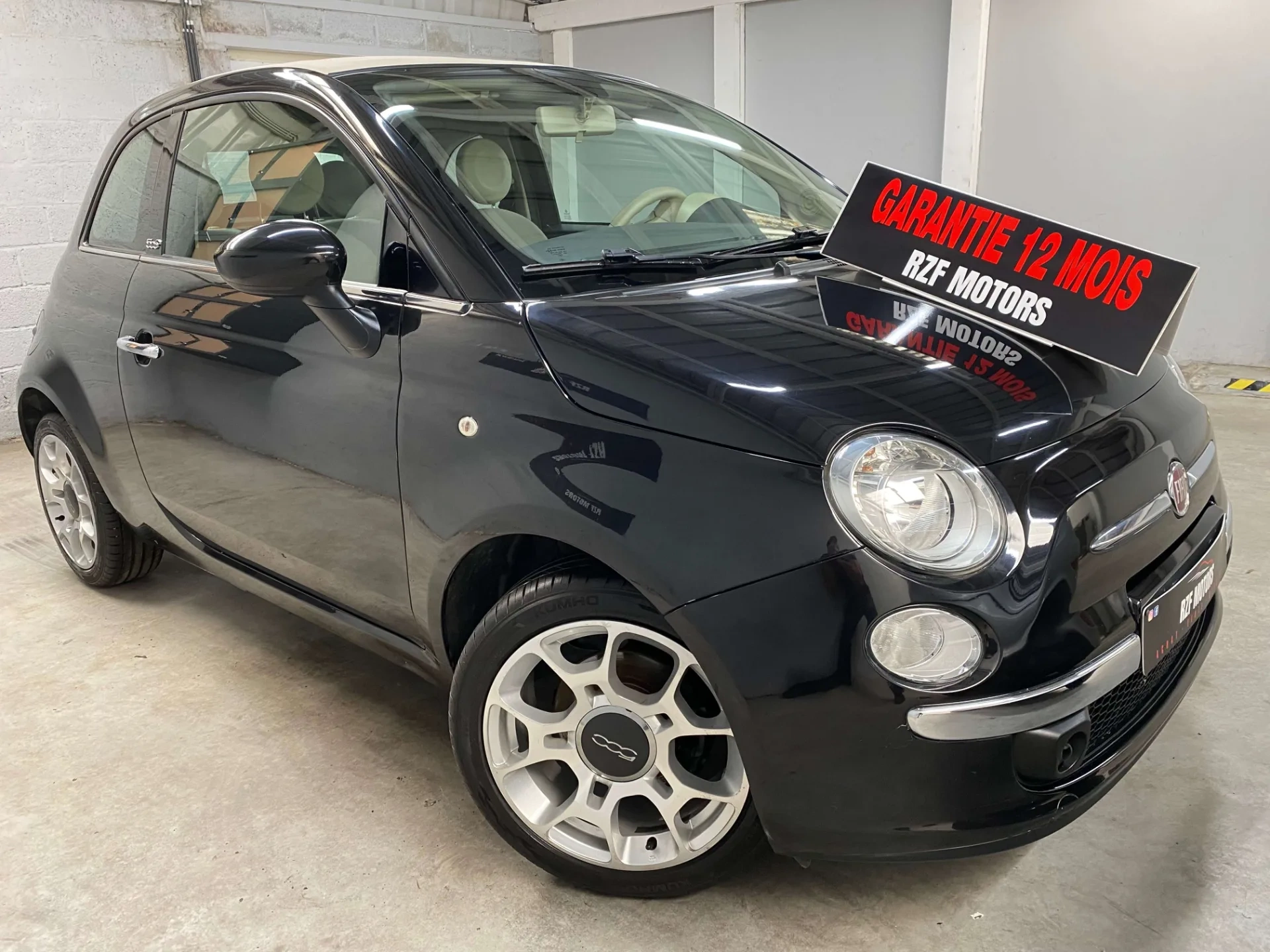 Vue 3 — Véhicule d’occasion Fiat 500 Sport 2013